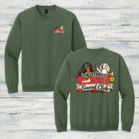The Striped Tomato Adult Soft Style Crewneck Sweatshirt