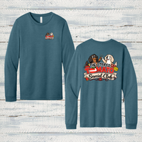 The Striped Tomato Adult Soft Blend Long Sleeve Tee
