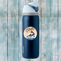 Fly Women 3.5" Round Stickers