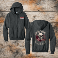 FF: Dead Inside Adult Full Zip Hooded Sweatshirt