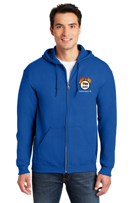 757 Jerky Embroidered Full Zip Hooded Sweatshirt