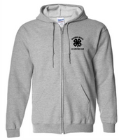 VB4H Livestock Club Full Zip Hooded Sweatshirt