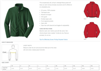 Custom Team Adult Fleece Jacket (Unisex)