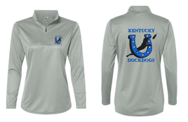 Kentucky DockDogs Ladies Long Sleeve Performance 1/4 Zip