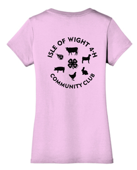 Isle of Wight 4-H Community Club Ladies' V-Neck Tee